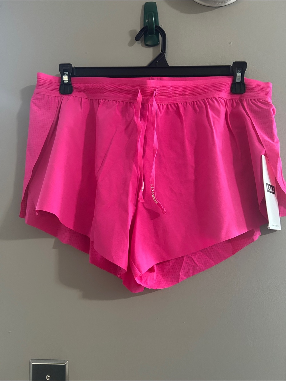 LSKD Accelerate 3” Running Shorts- Hot Pink- 3XL